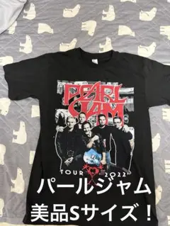 激レア美品S！PEARL JAM 2022年TOUR Tシャツ　パールジャム