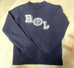 ポロラルフローレン★ネイビー★ 長袖トレーナー★裏起毛★