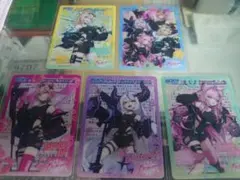 ホロライブクリアカード ５種類セット