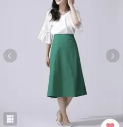 nanoユニバース♡Aラインタイプライターフレアスカートのサムネイル