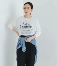 アーバンリサーチ25SS グラフィックロングスリーブカットソー　完売品のサムネイル