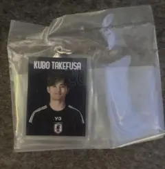 ふらっとめじるしアクセサリー サッカー日本代表ver久保建英