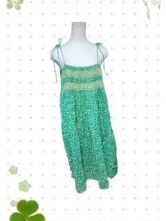 TSUMORI CHISATO/ツモリチサト】美品 ノースリーブ 緑 フリル - メルカリ