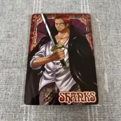 ONE PIECE ワンピース　シャンクス　昔　グッズ　カード