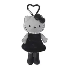 ハローキティ　スタイルアップマスコット GOGOギャル　シルバー　グレー　脚長