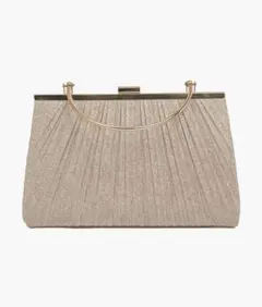 DRESS PLUS パーティーバッグ 2WAY ハンドバッグ シャンパン