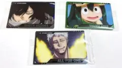 僕のヒーローアカデミア　ウエハース4 カード　3枚セット 新品☆