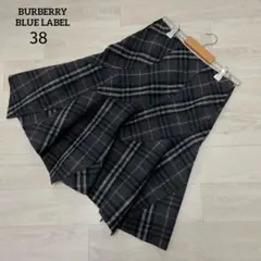 BURBERRY BLUE LABELフレアスカート　マーメイド　膝丈　ウール
