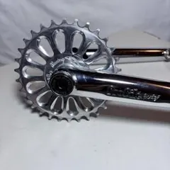 BMX　プロファイルレーシング　クランクセット　165ミリ　チタン製スピンドル プロファイルレーシング PROFILE RACING BMX レースクランク チタン