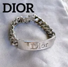 激レア✨ディオール チェーンブレスレット シルバー DIOR
