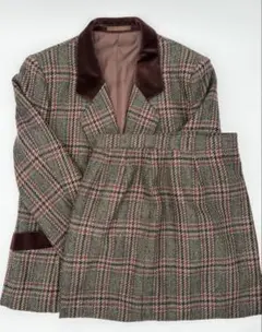 希少 美品 バーバリーロンドン テーラードジャケット 大きいサイズ チェック ✨希少✨バーバリーロンドン デニムテーラードジャケット ノバ