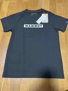 MAMMUT 半袖Tシャツ Mサイズ 黒　レディース