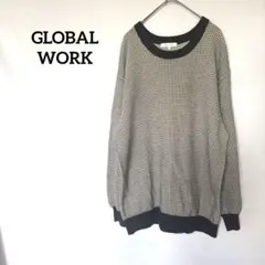 ♦︎GLOBAL WORK 長袖　セーター M トップス　カジュアル