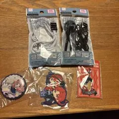 アクリルキーホルダーとイヤフォンケーブルセット２個