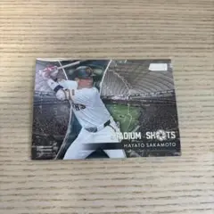 topps stadium club 2025 坂本勇人　インサート