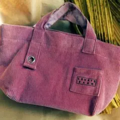 【LOWRYS FARM】トートバッグ【コーデュロイ ローリーズファーム】