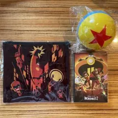 ハッピーくじ ピクサー Mr.インクレディブル H賞 J賞 K賞 3点セット