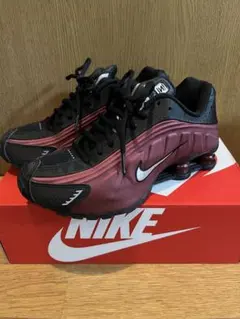 NIKE shox R4 スニーカー ショックス レッド 25㎝