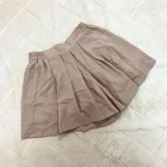 アースミュージックアンドエコロジー ＊ スカート型ショートパンツ(F) ベージュ