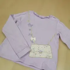 エニファム好きな方も。メゾピアノ　トレーナー　パープル