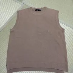 RAGEBLUE ベージュ ノースリーブベスト Lサイズ