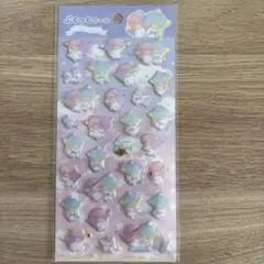 リトルツインスターズ ぷっくりシール キキララ