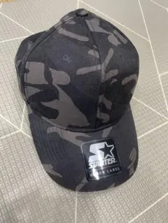 Starter Black Label 迷彩柄 キャップ　黒のサムネイル