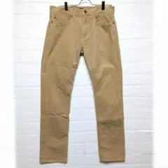 ギャップ コーデュロイパンツ ストレート 無地 30x30 茶 GAP М