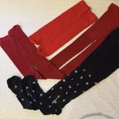 Primark カラータイツ　2枚セット+おまけ