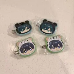 ブルーロック アニマルヘアクリップ 糸師凛 潔世一