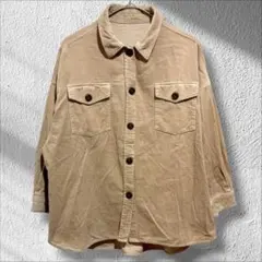 コーデュロイジャケット シャツ