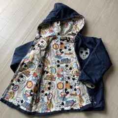 ミッキーマウス ジャケット ネイビー