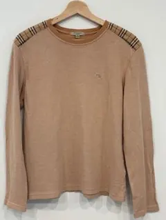BURBERRY LONDON 長袖カットソー ベージュ チェックのサムネイル