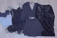 【最終値下げ！！！】レディース 秋・冬服まとめ売り 6点 black