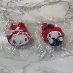 マイメロディー ぬいぐるみチャーム　2個セット