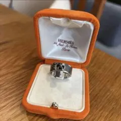 HERMES ダブルトゥルーリング 7号 ベルトモチーフリング - メルカリ