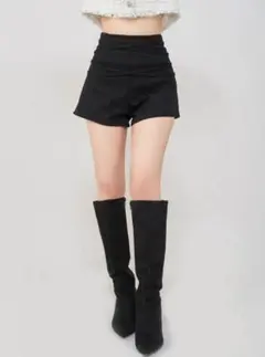 Darich ダブルクロスベルトショートパンツ ブラック BLK S