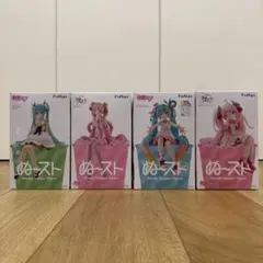 初音ミク　FuRyu Noodle Stopper Figure 4体セット