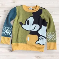 14. 【F.O.KIDS】Disney ミッキー　デザインニット セーター