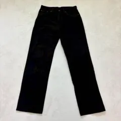 n759 GLHEART ストレートデニムパンツ 黒 ジーンズ コットン100%のサムネイル