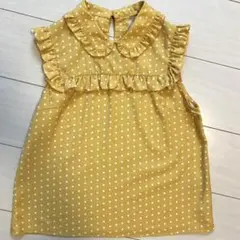 titty&Co. ドット柄フリルブラウスのサムネイル