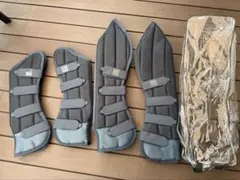 乗馬用品　エスカドロン ネイビーメッシュ 輸送用ブーツ