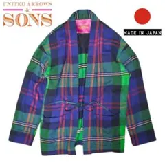 RATS 店舗-SOWLD RATS 通販 ナイロンジャケット-ラッツ JKT HOODED NATIVE L 日本製 ガウン ネイティブ柄 インディアンローブ ラッツ ジャケット・アウター