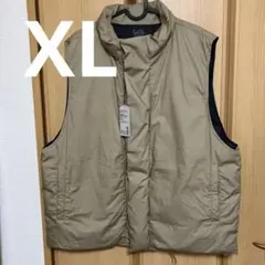 無印良品 MUJI LABO 2022AW 高密度織り撥水ダウンベスト L-XL