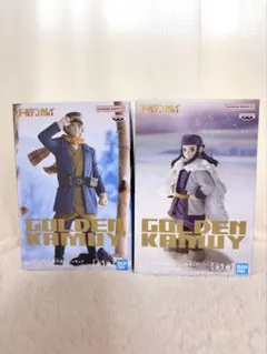 【新品未開封】ゴールデンカムイ 杉元 アシリパ フィギュア2体セット