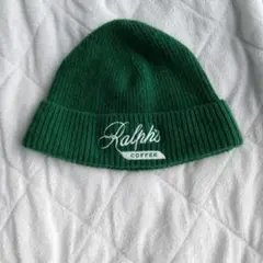 Ralph Lauren 緑色 ニット帽