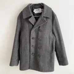 SCHOTT ショットピーコートグレー40 裏地キルティング 740N USA製