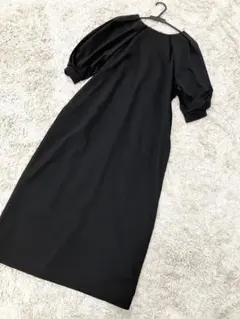 新品 ストロベリーフィールズ ロングワンピース 黒