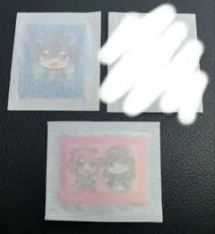 カラフルピーチ　コットンキャンディ　シール　のあ　えと　なおきり