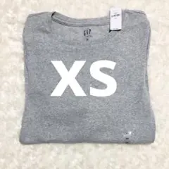 【新品】GAP モダン　クルーネック　長袖 Tシャツ XS グレー
